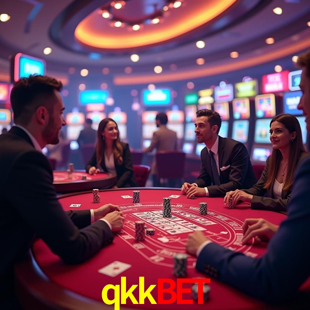 Mesa de Blackjack qkkbet